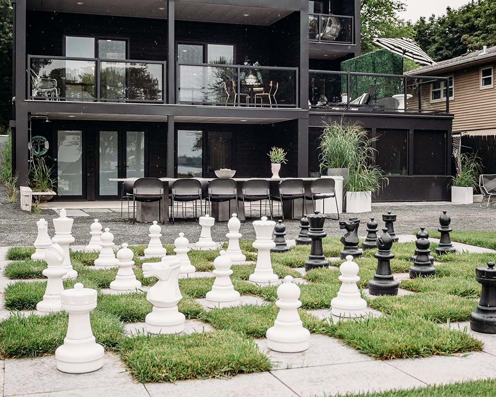 life size chess board