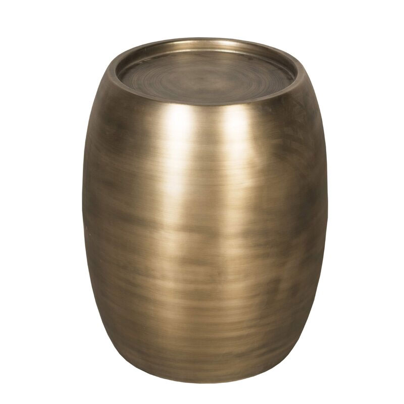 Yates drum side table- Wayfair- $159